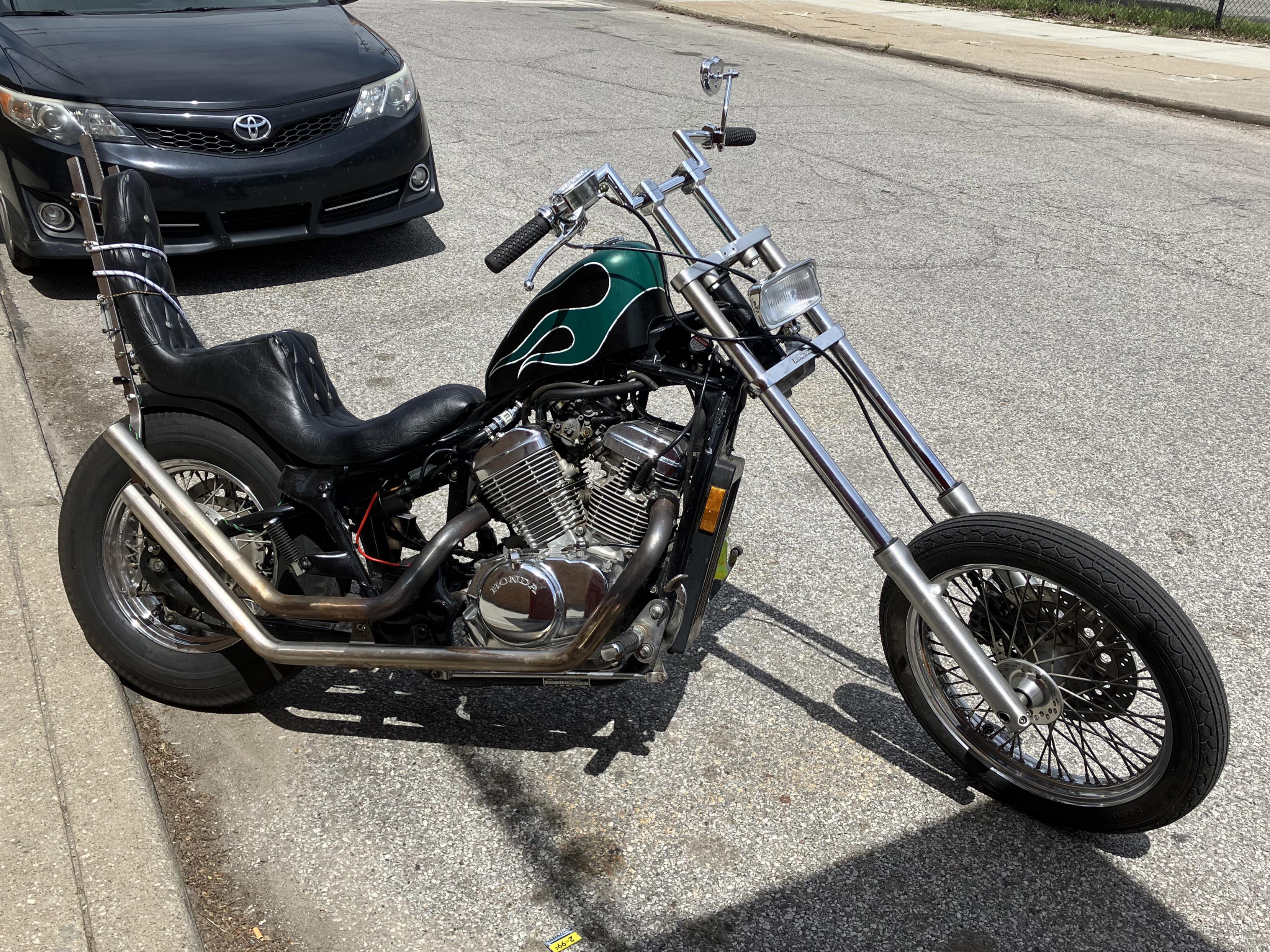 chopper honda shadow 600