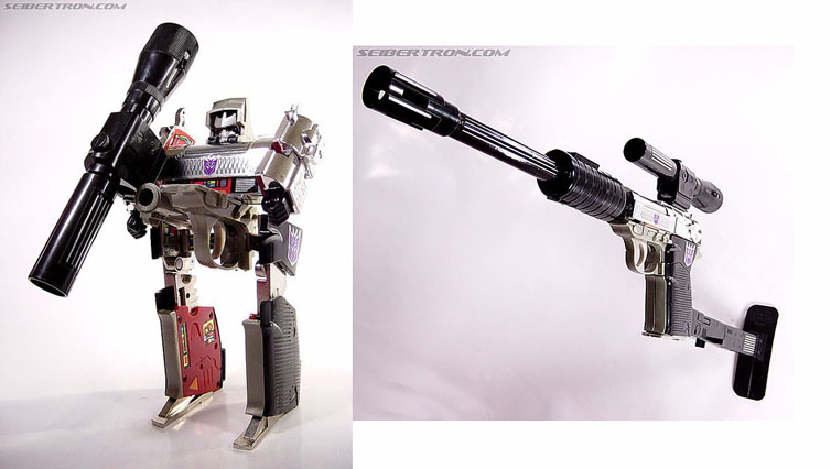 megatron transformers gun