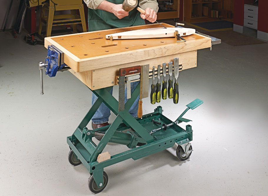 diy hydraulic lift table