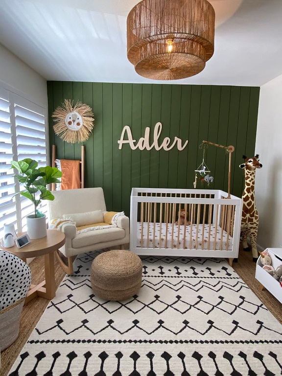 nursery decor jungle