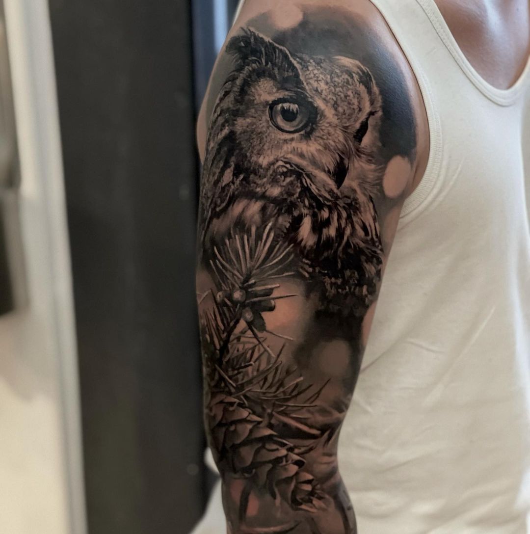 owl tattoo