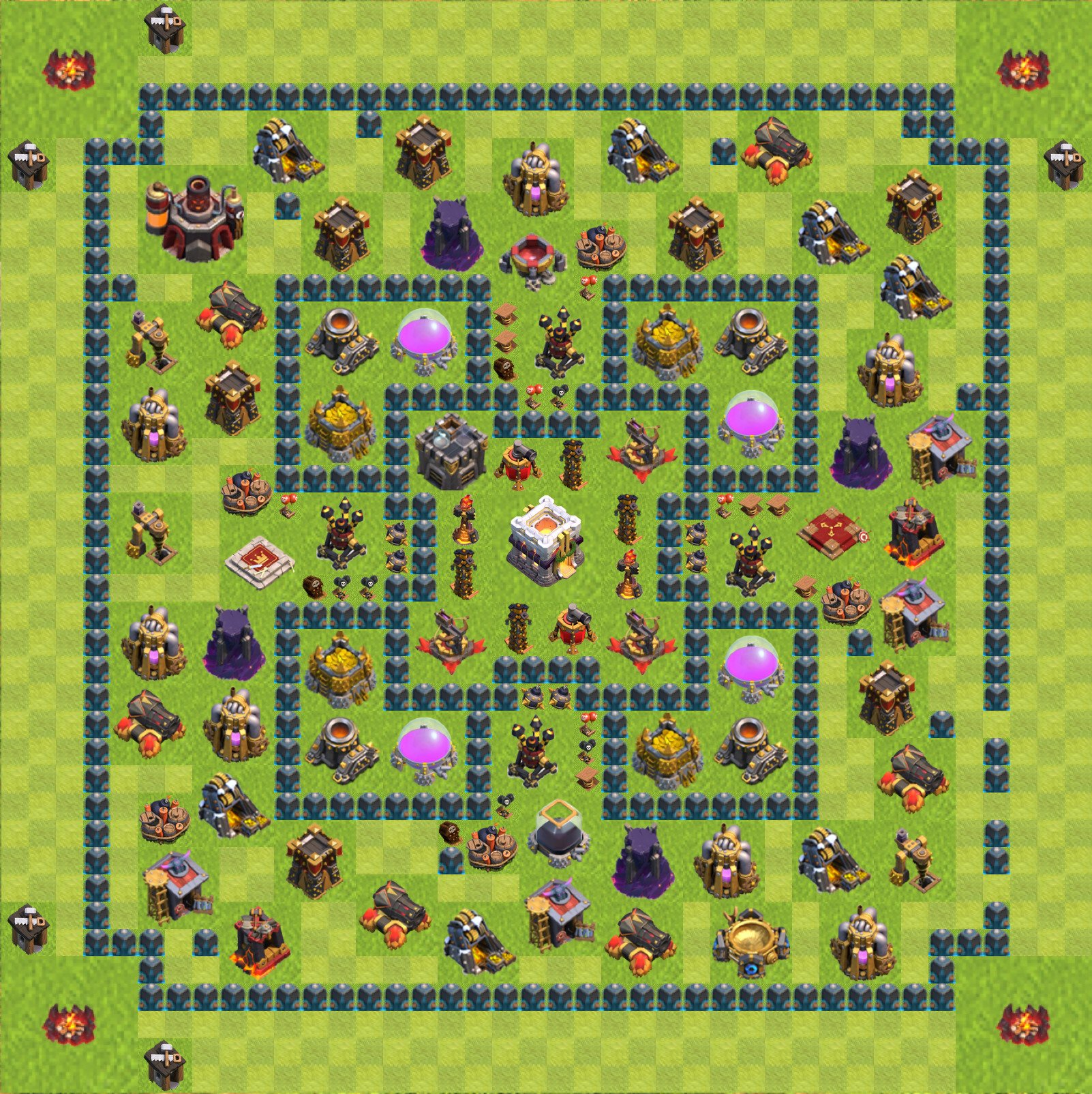 clash of clans rh 11