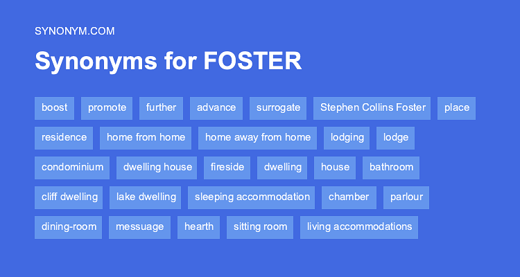 fostered synonym