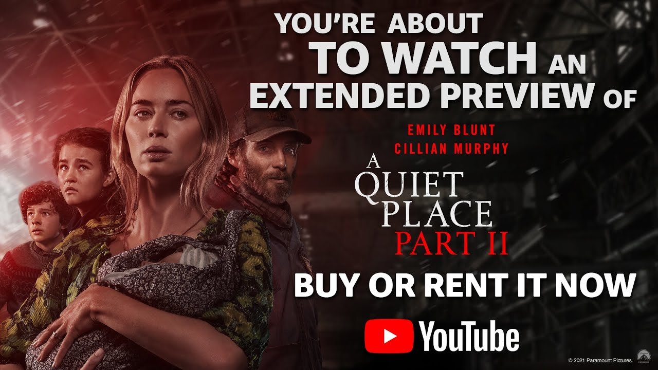 a quiet place 2 full movie - youtube