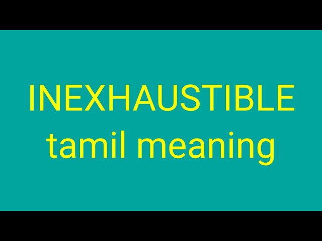 inviolable meaning in tamil