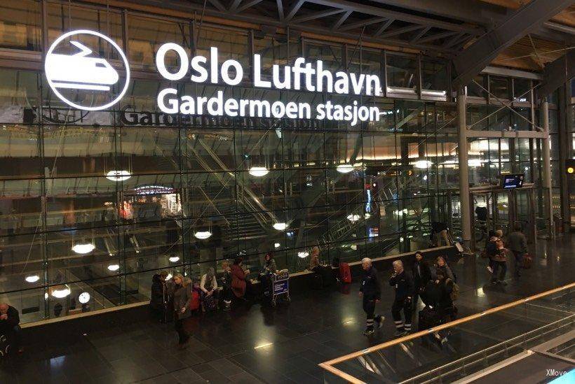 nsb train oslo airport timetable