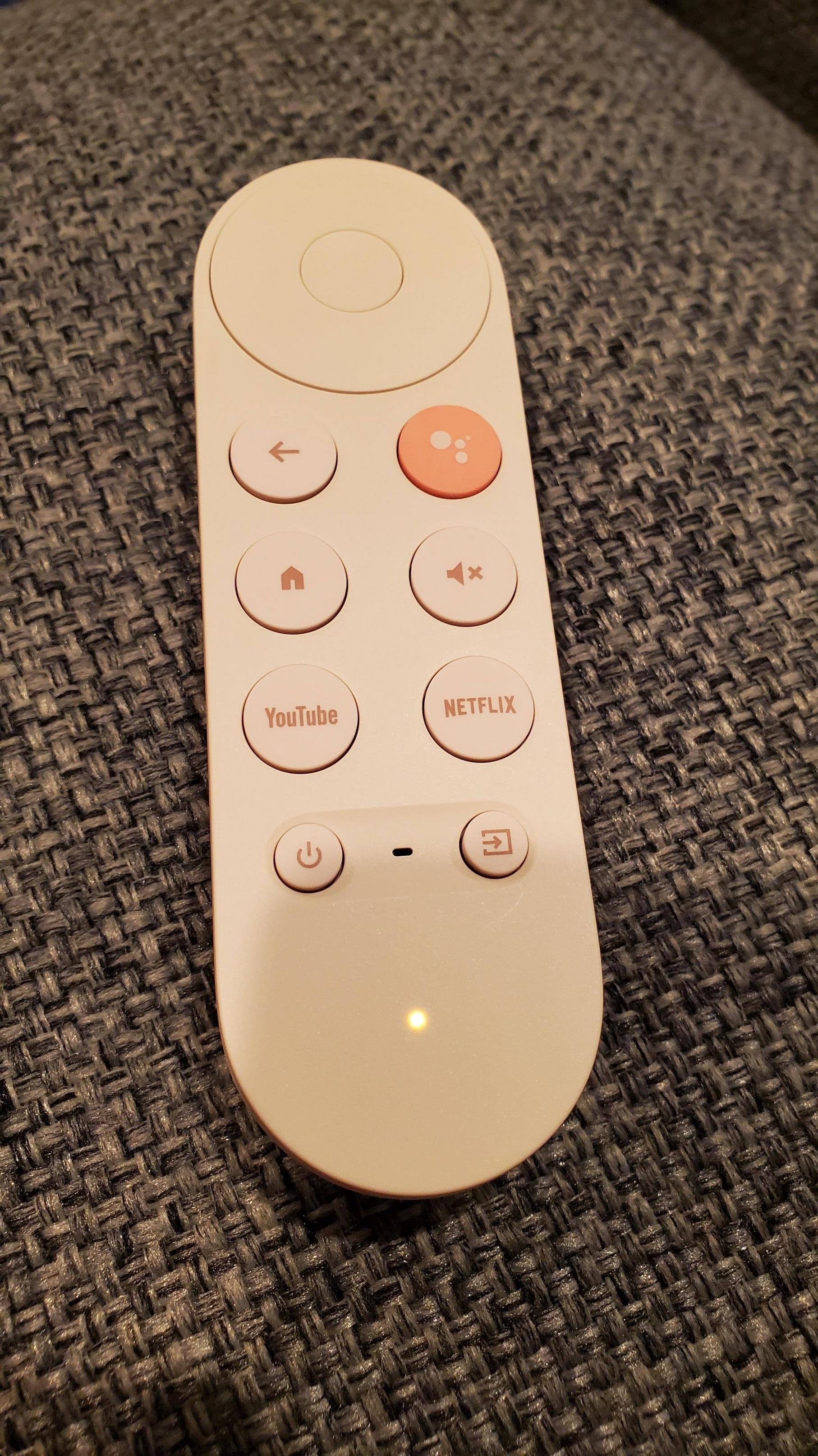 chromecast white light flashing