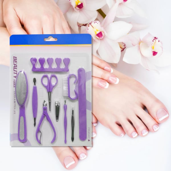 10 tools in manicure and pedicure