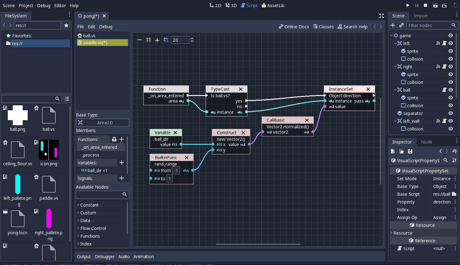 godot engine tutorial