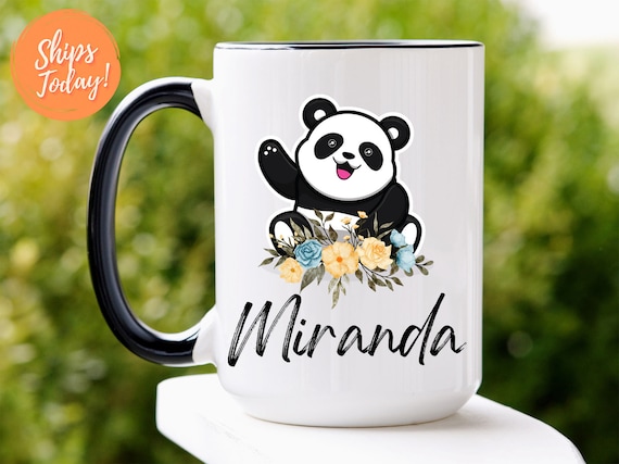 panda coffee mug