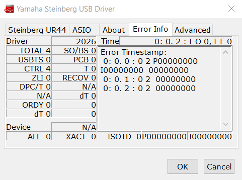 yamaha steinberg usb driver