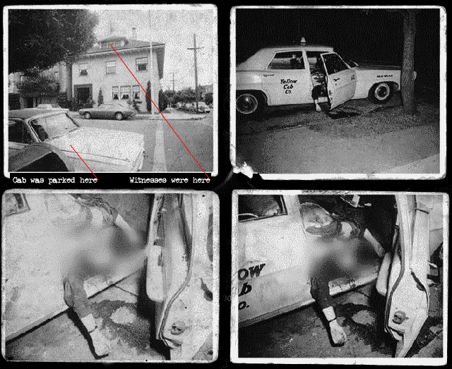 zodiac killer crime scene photos