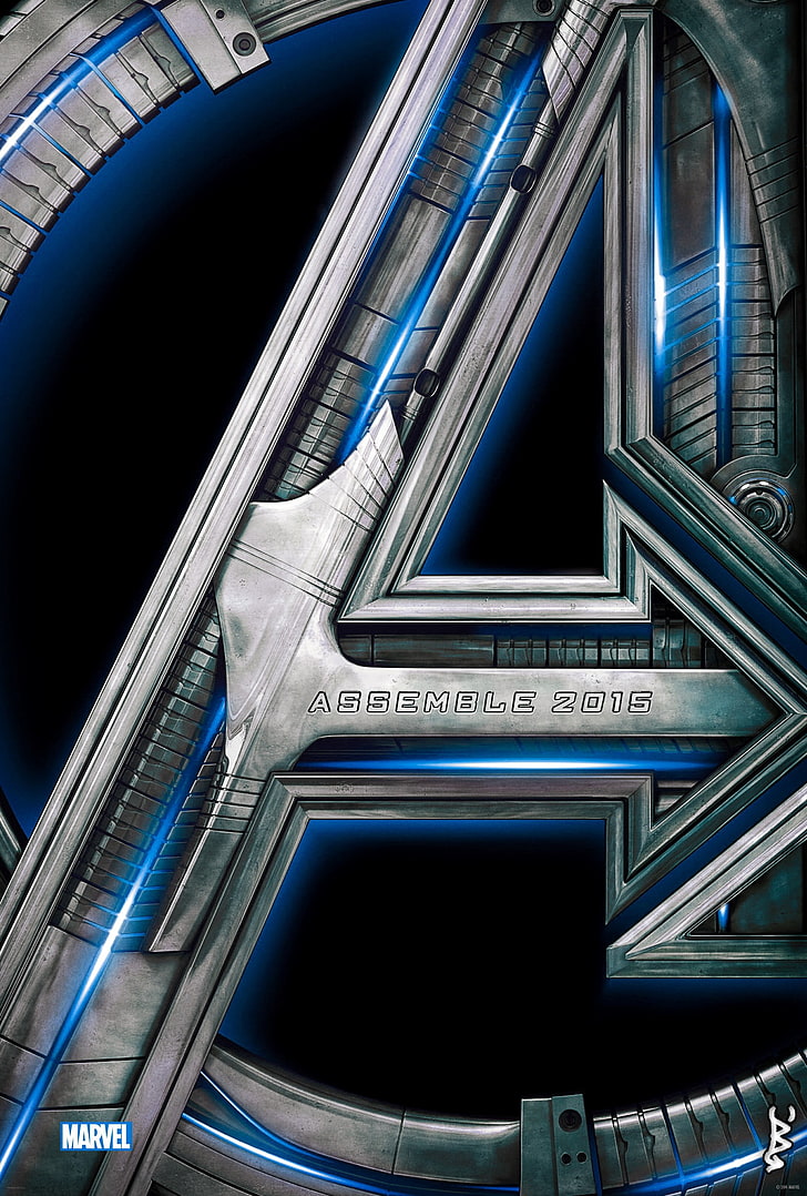 avengers logo hd wallpaper download