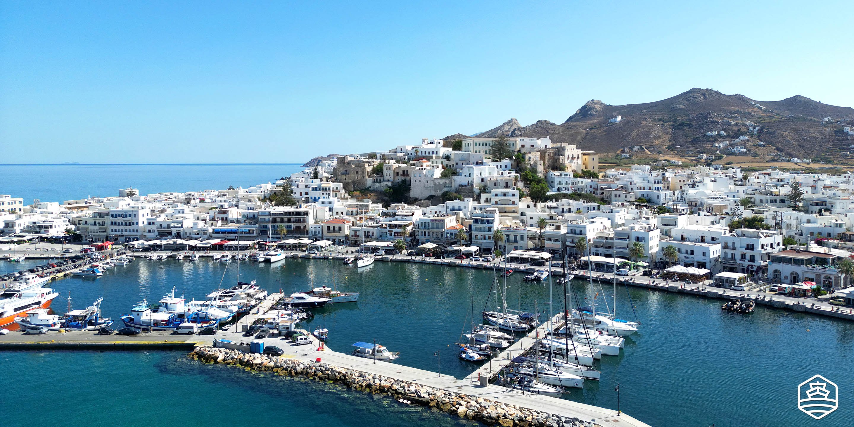 naxos ferry port