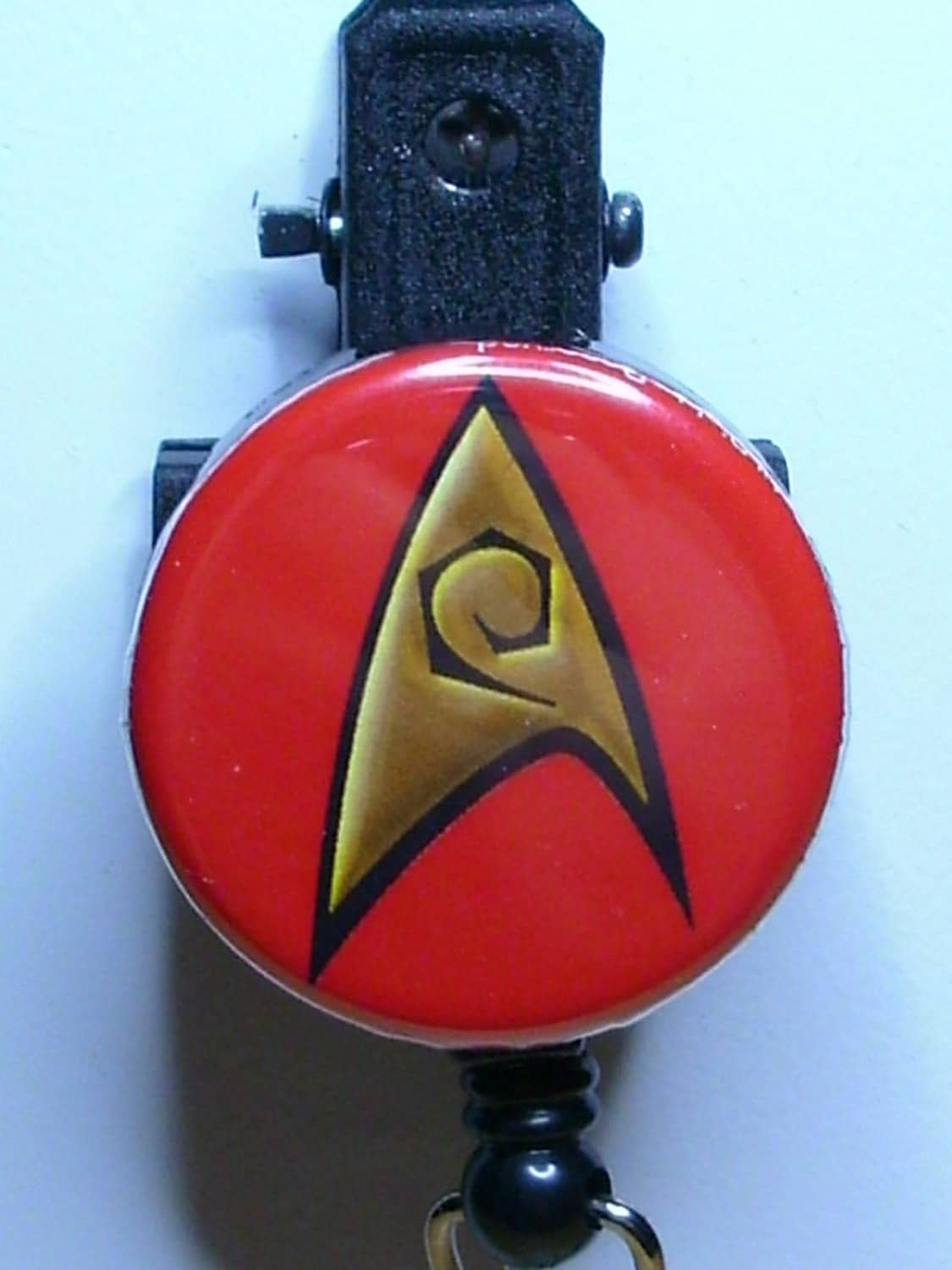 star trek badge reel