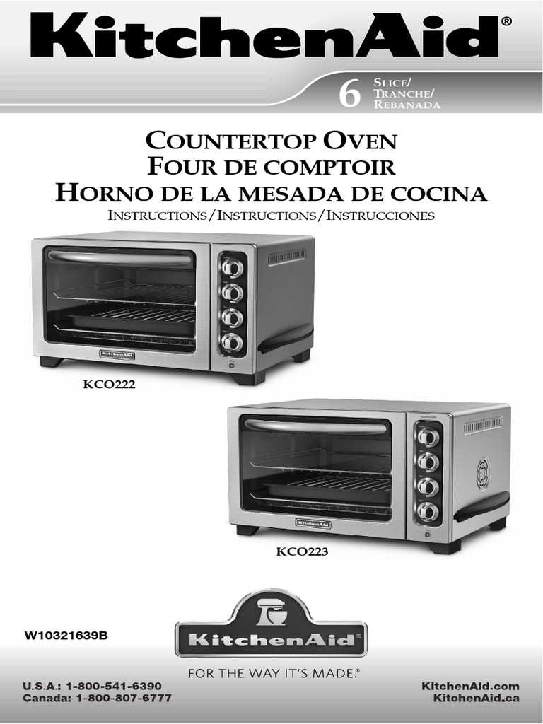 kitchenaid manuals oven