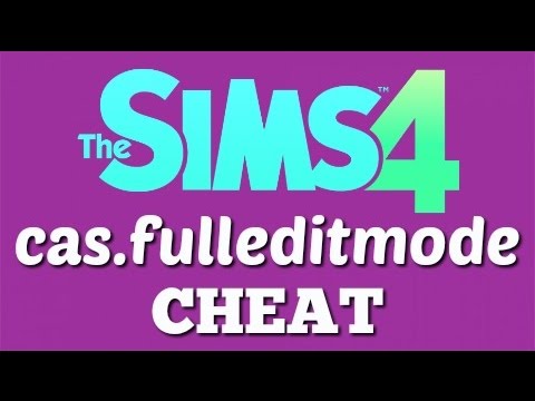 sims 4 fulleditmode cheat