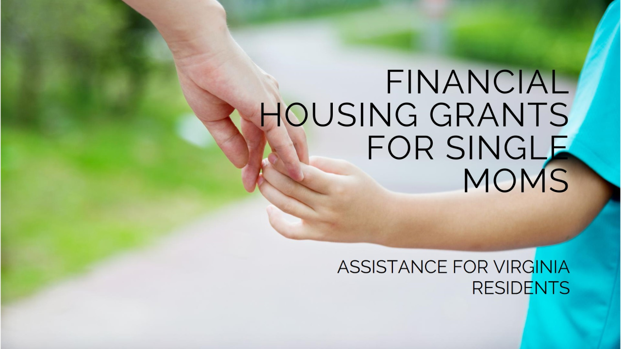 financial grants for single moms