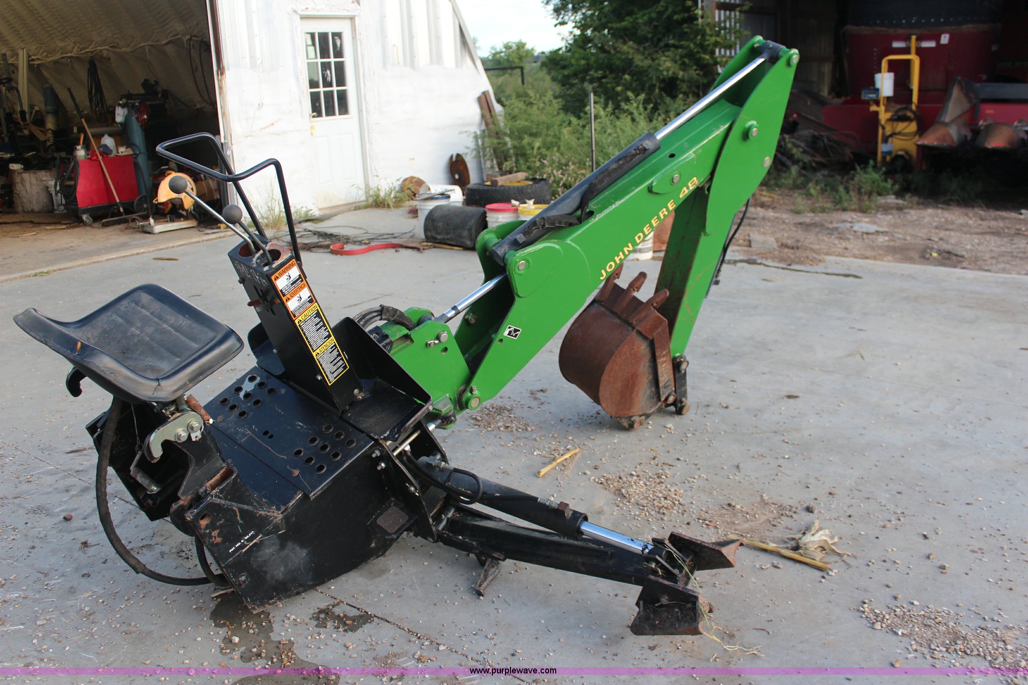 john deere 48 backhoe for sale