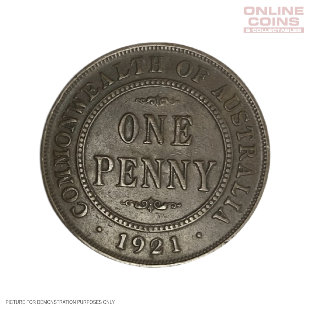 1921 penny australia