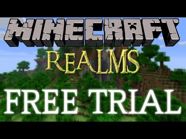 minecraft realms trial