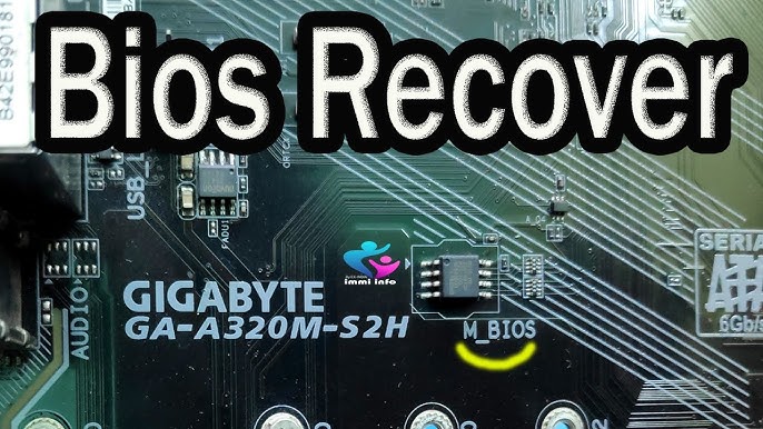 gigabyte bios recovery adapter