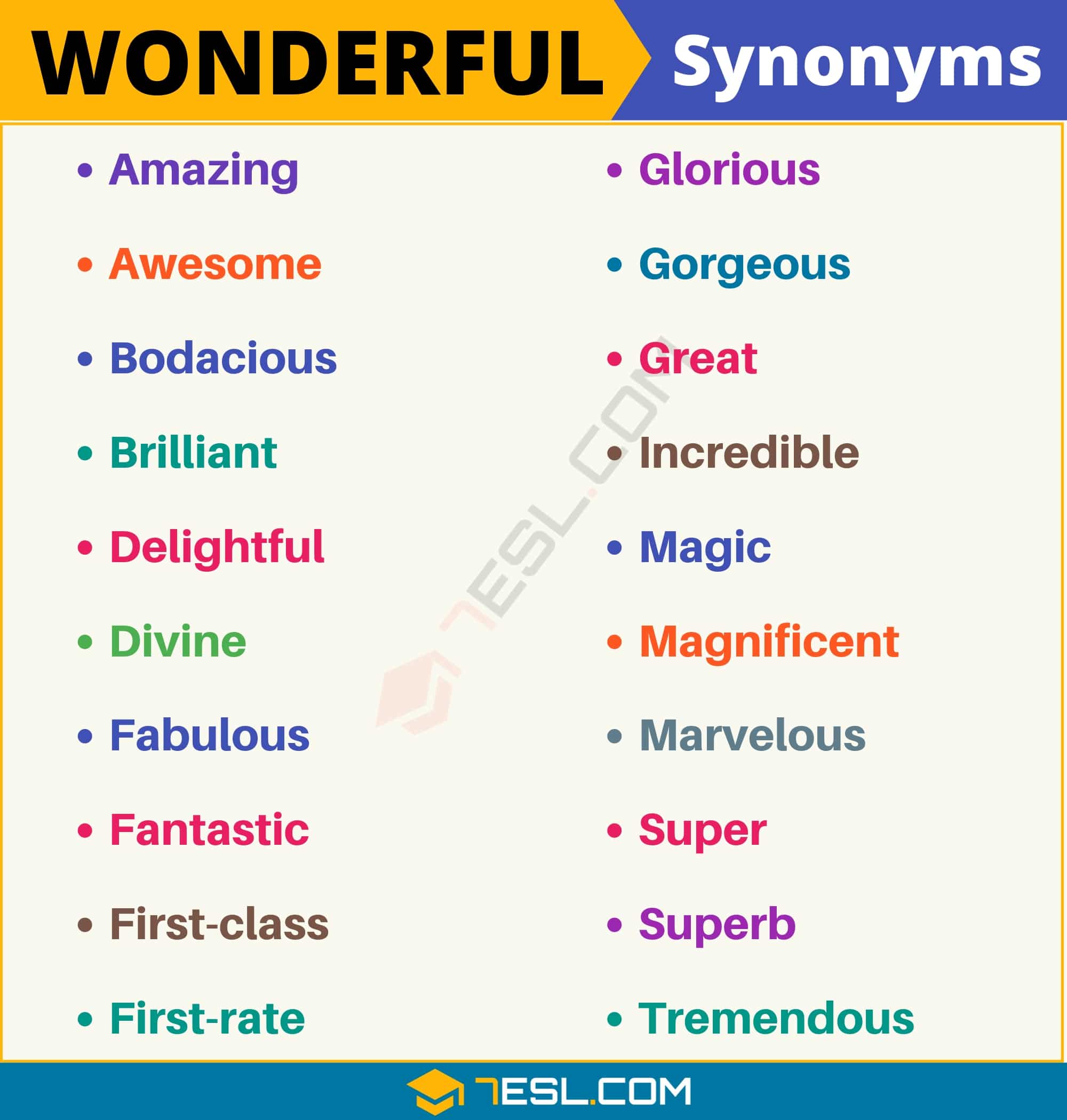 synonym fantastic