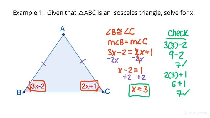 isosceles triangle solver