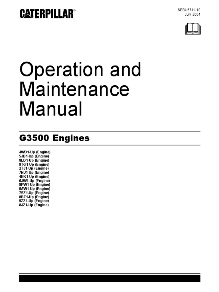 caterpillar 3516 service manual