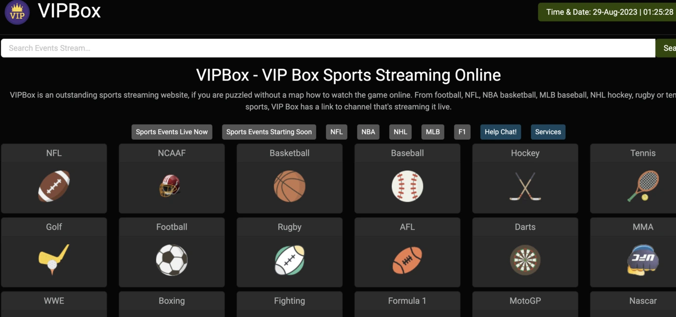 vipbox live tv