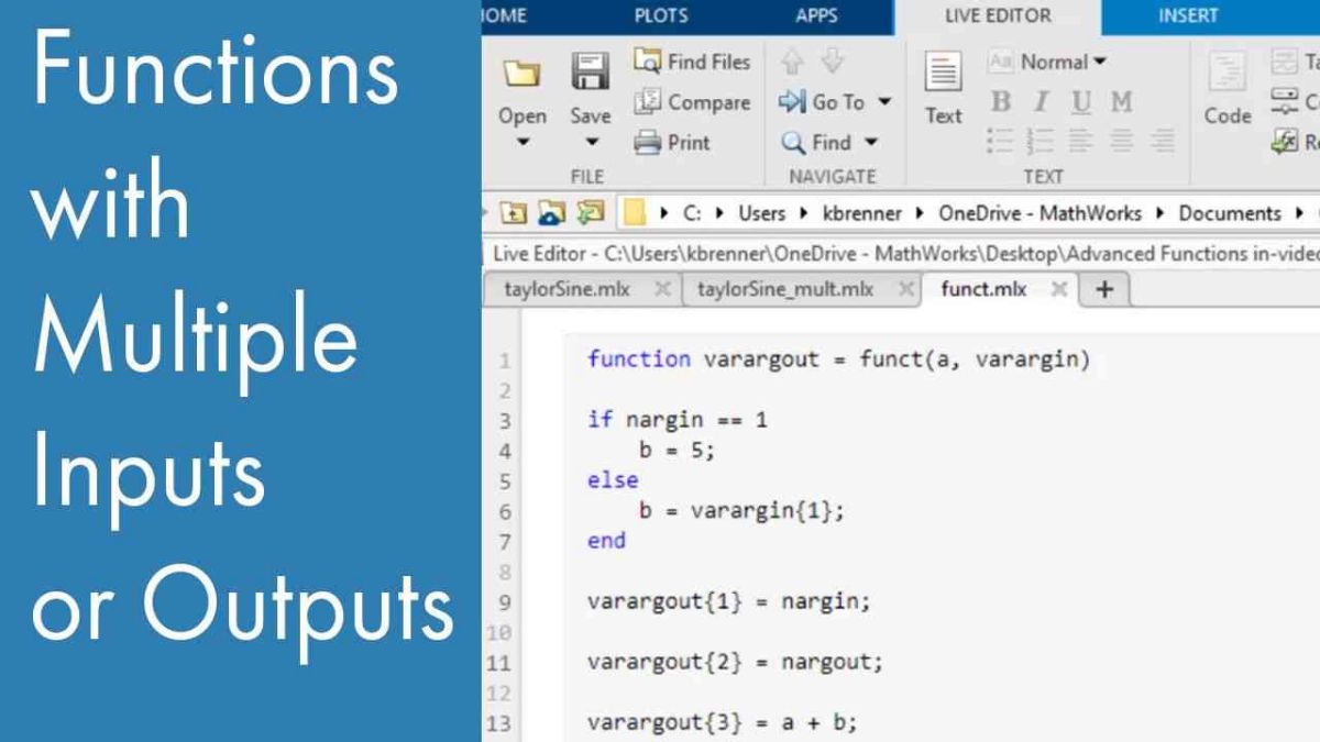 make function matlab