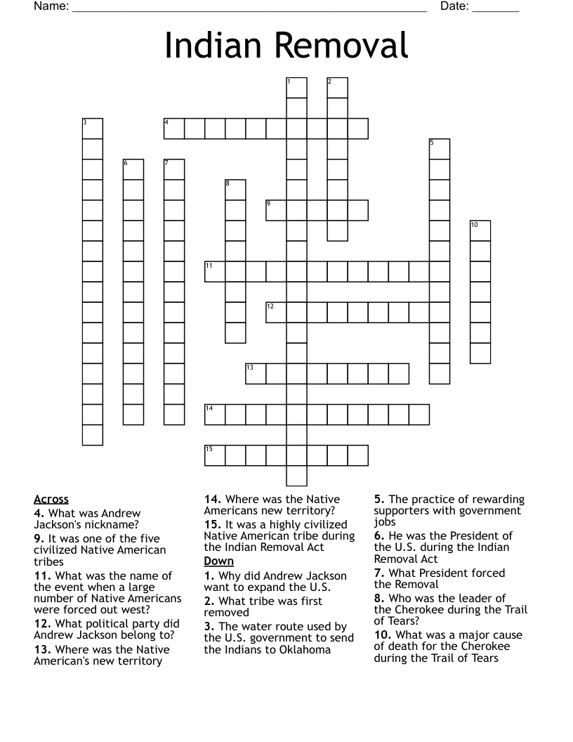 complete removal crossword clue