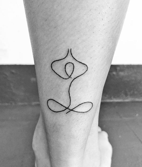 yoga tattoo designs