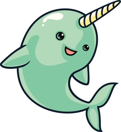 narwhal clipart