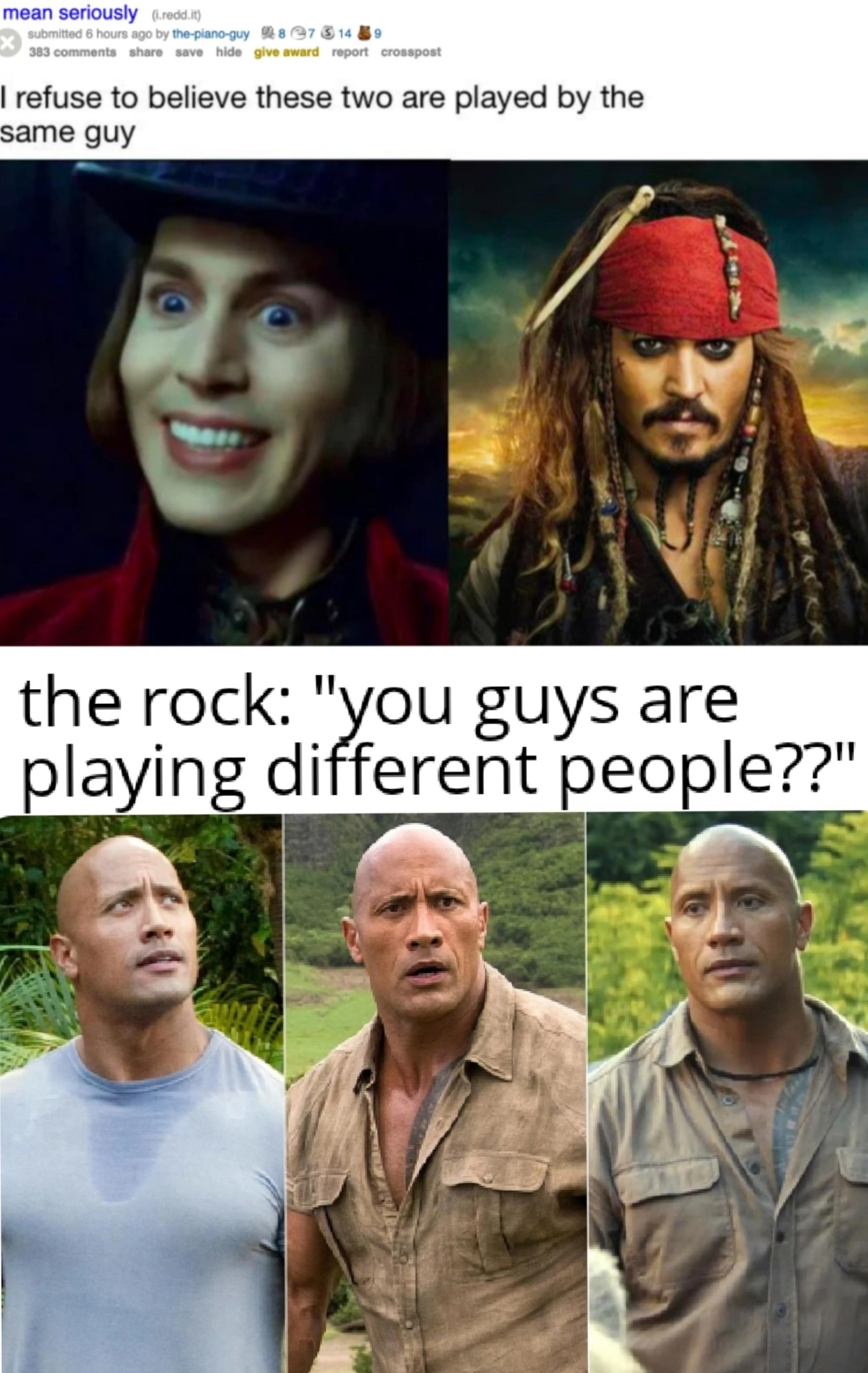 dwayne johnson meme