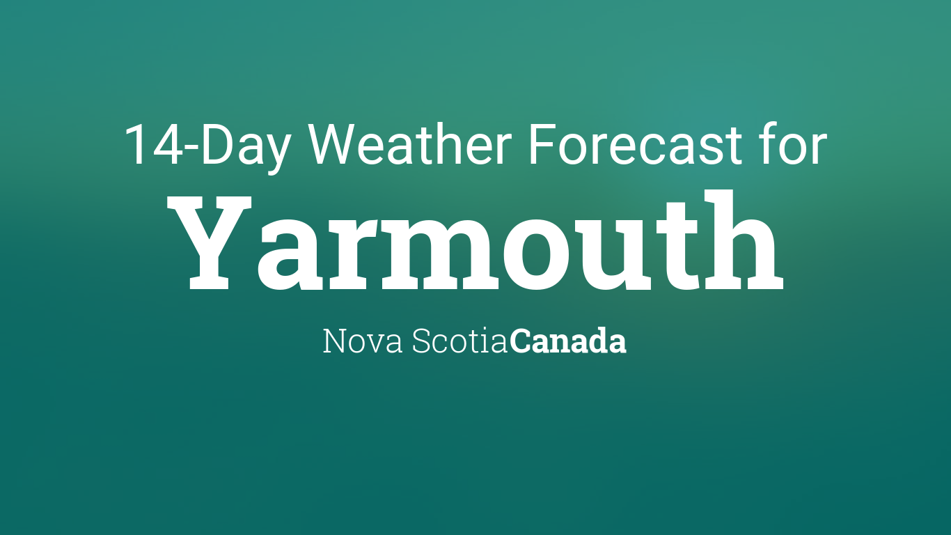 yarmouth ns weather network