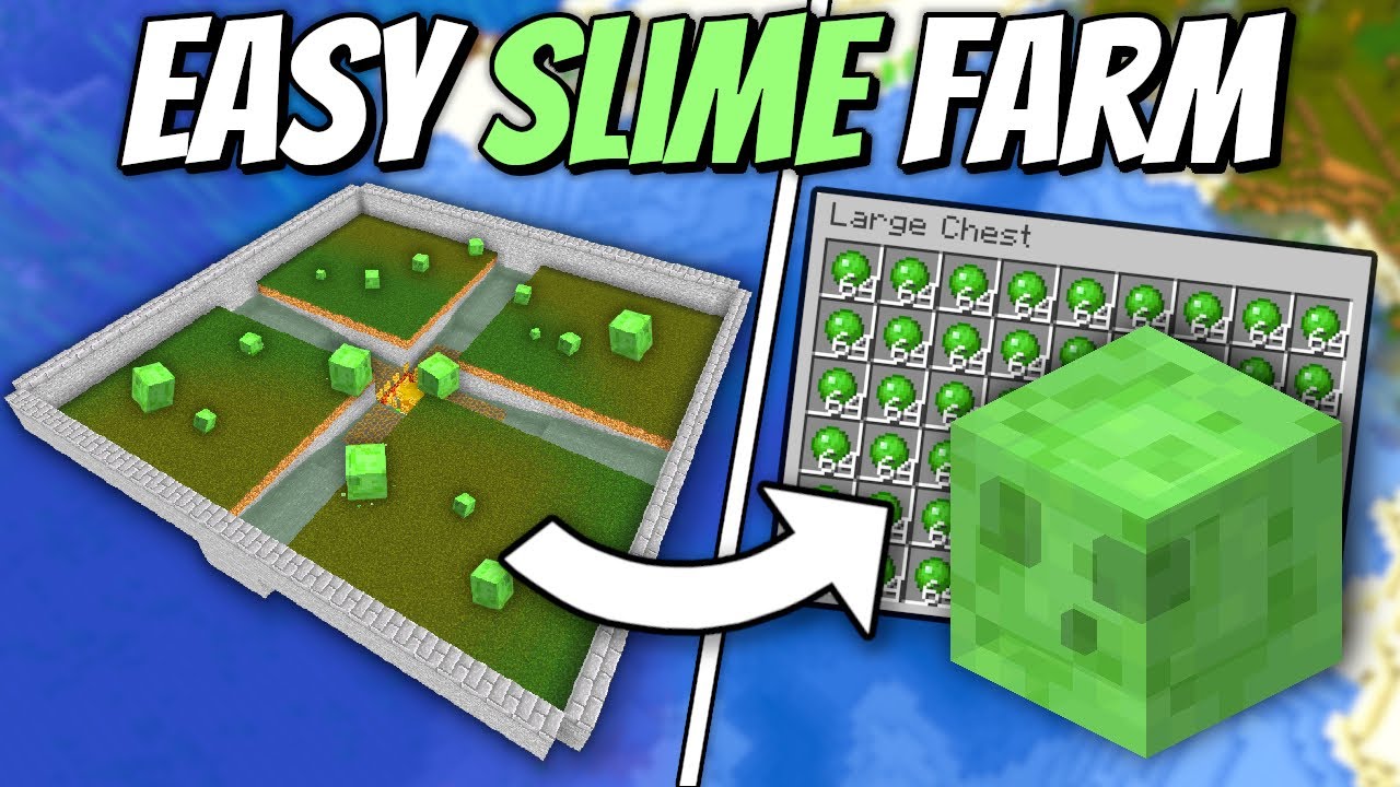 slime farm in minecraft