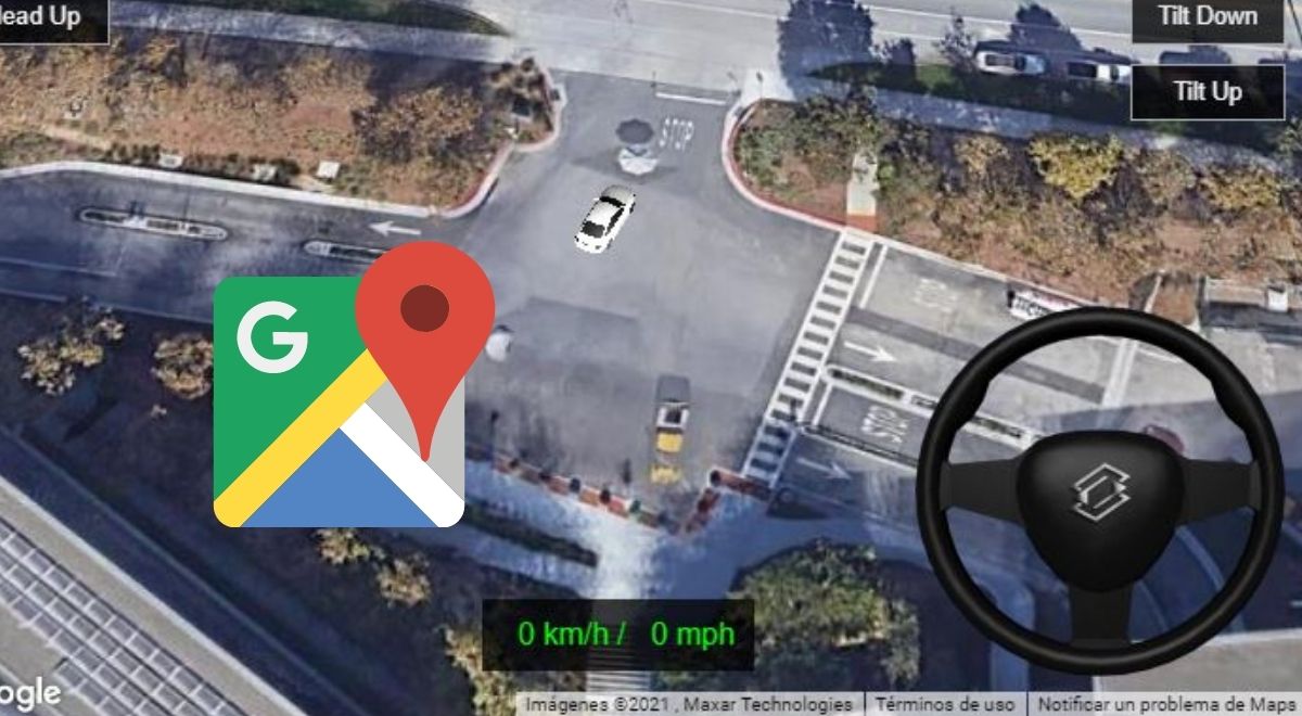 3d google maps driving simulator