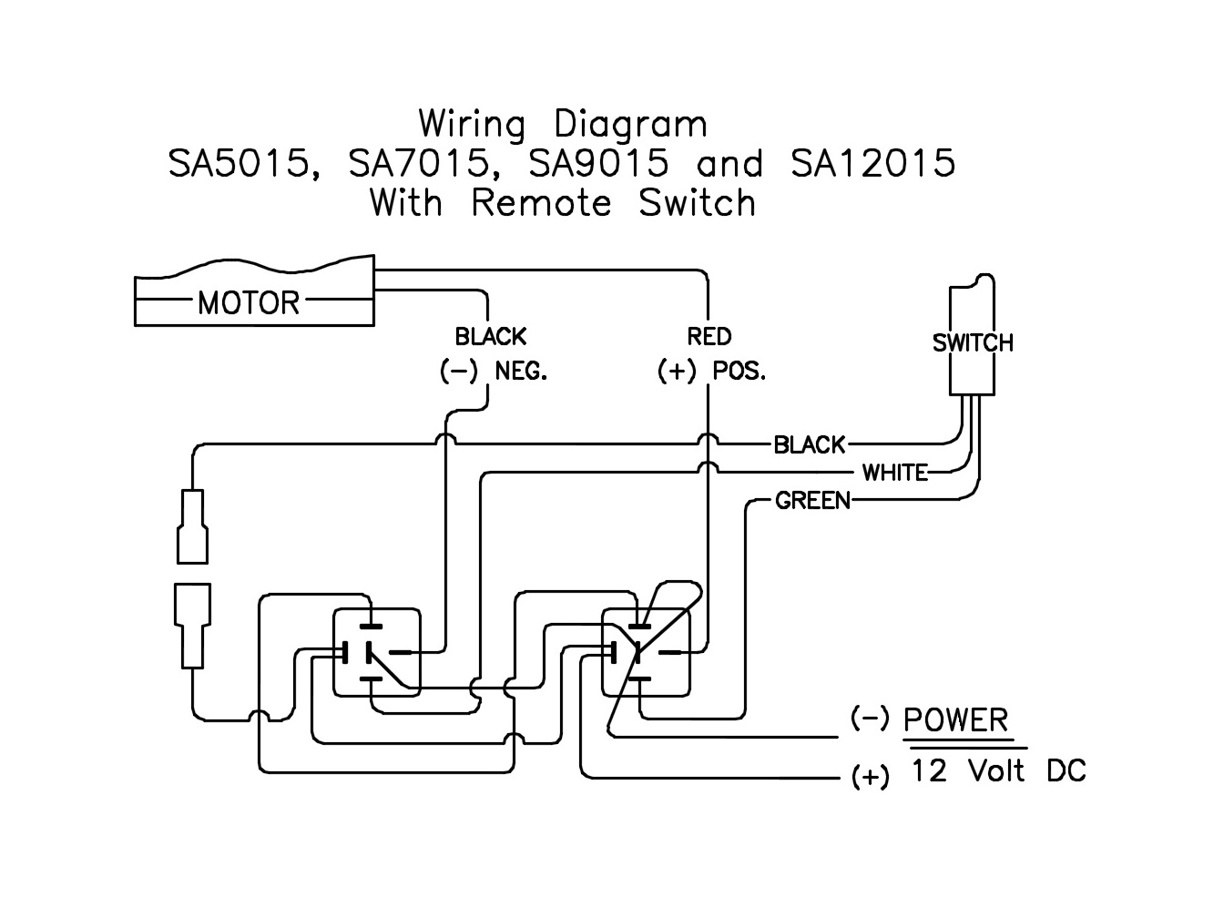 12 volt winch wiring diagram