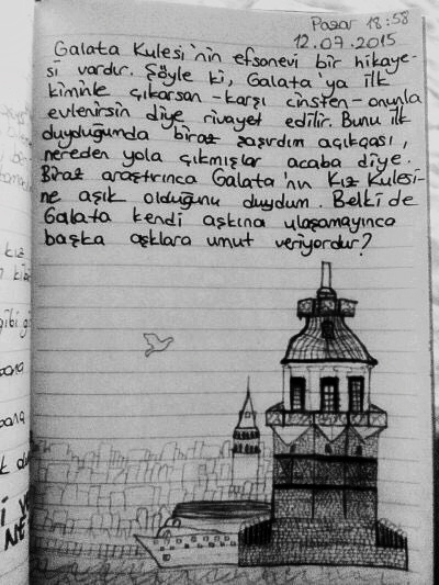 galata kulesi hikayesi tumblr