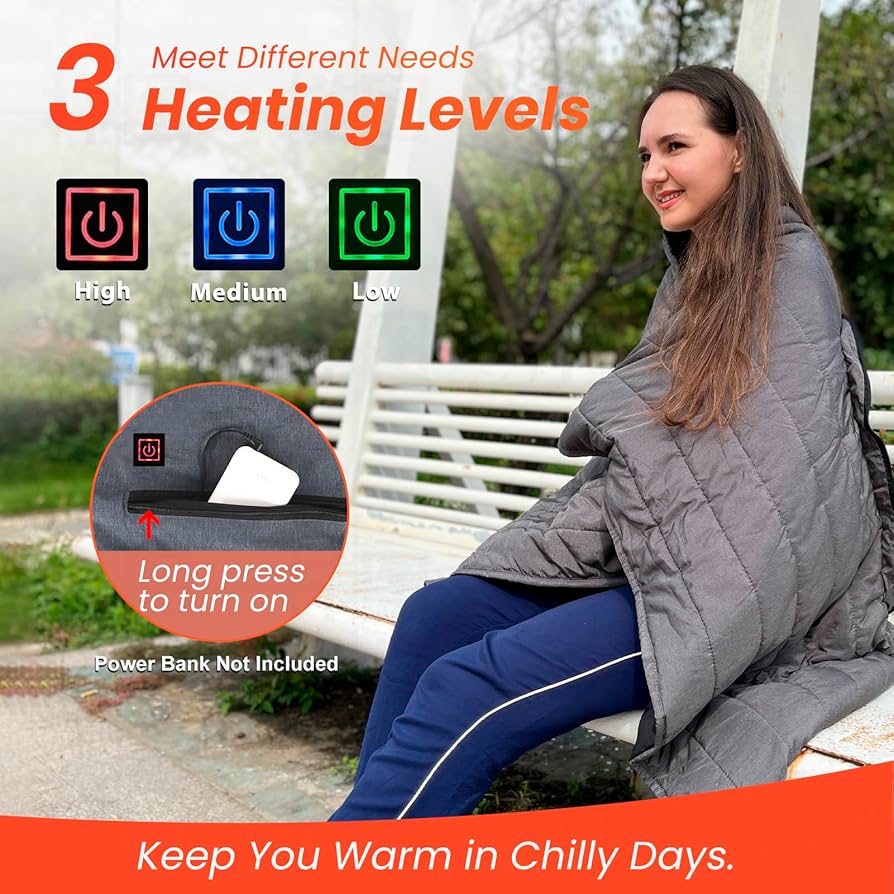 outdoor heated blanket