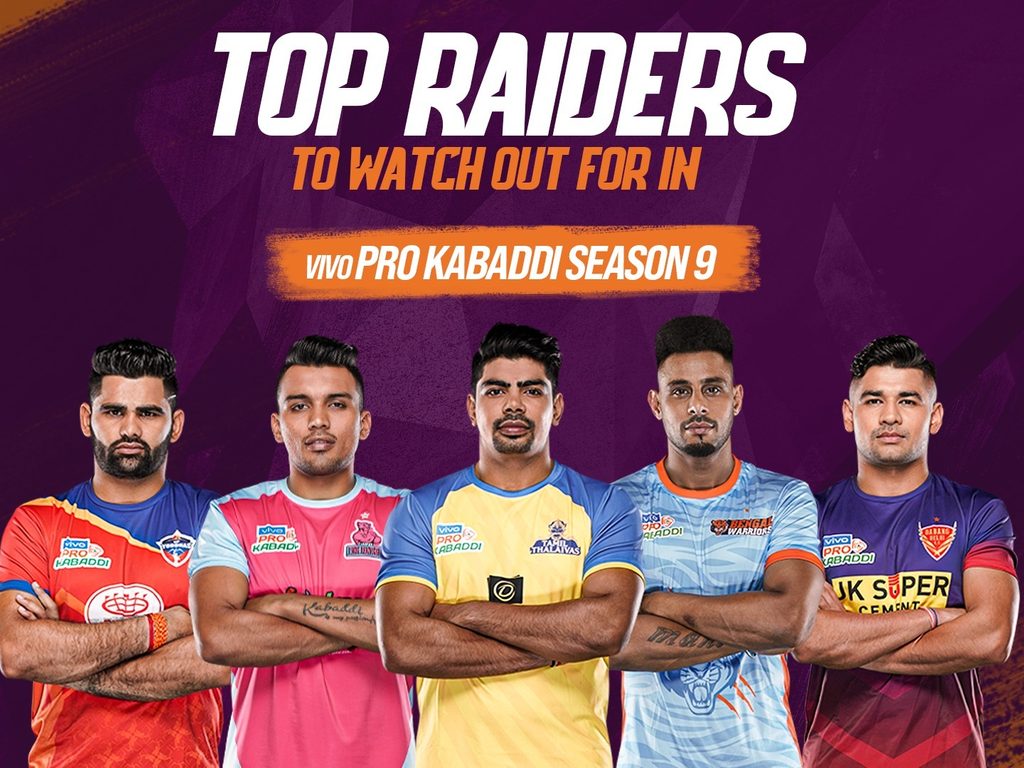 top 10 raiders in pkl season 9