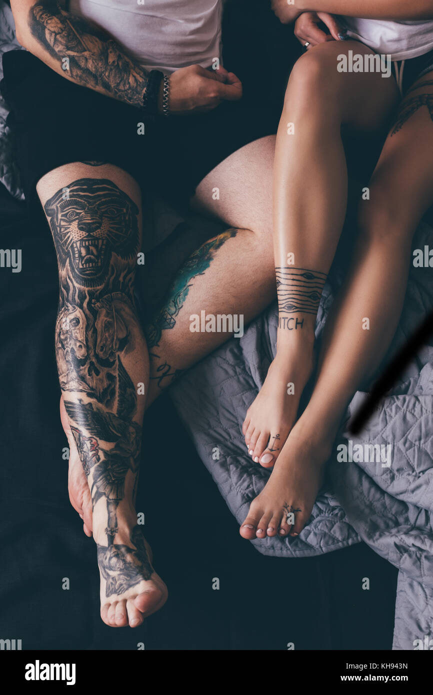 imagenes de parejas tatuadas