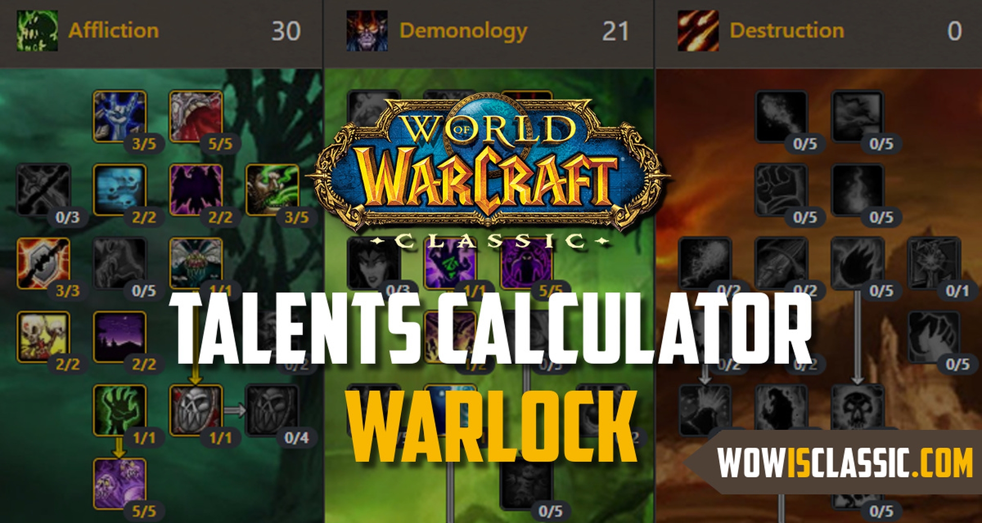 warlock classic talents