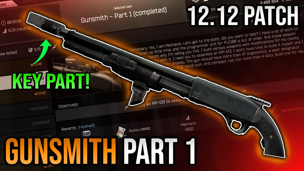 tarkov gunsmith part 1