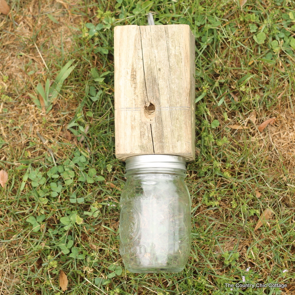 how to make a carpenter bee trap