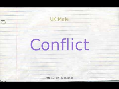 conflict antonym