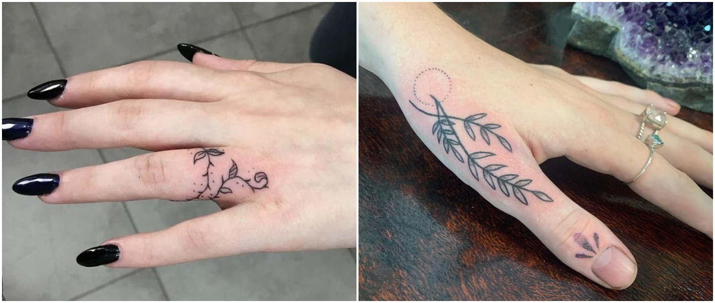 tattoo images girl hand simple