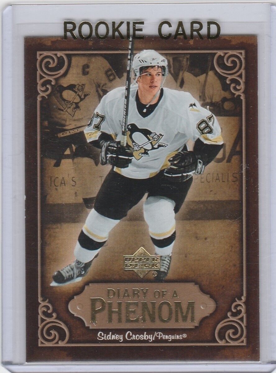 sidney crosby rookie card worth