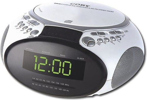 cd player alarm clock